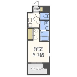 エスリード福島シティグランツの物件間取画像